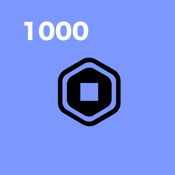 1000 Robux