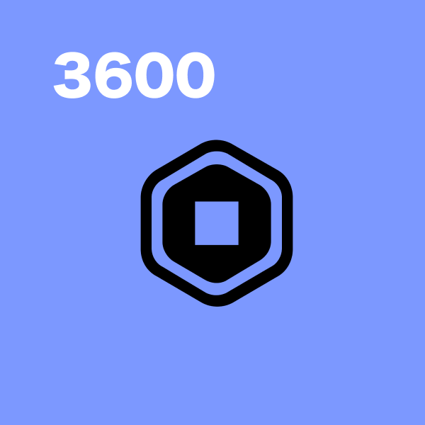 3600 Robux