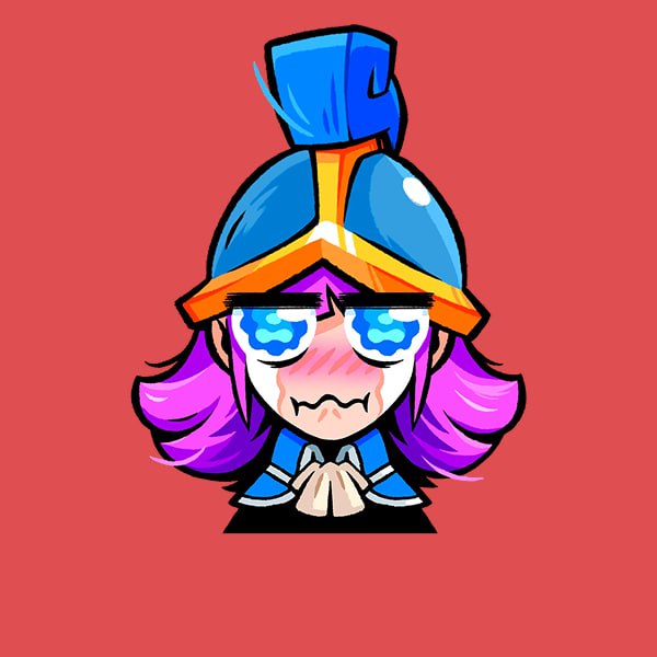 Эмодзи "Плачущий мушкетер"