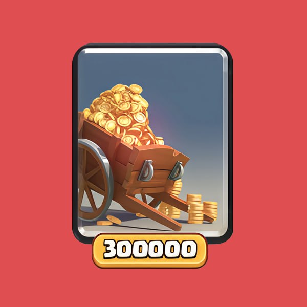 Акция для улучшения 300000 монет